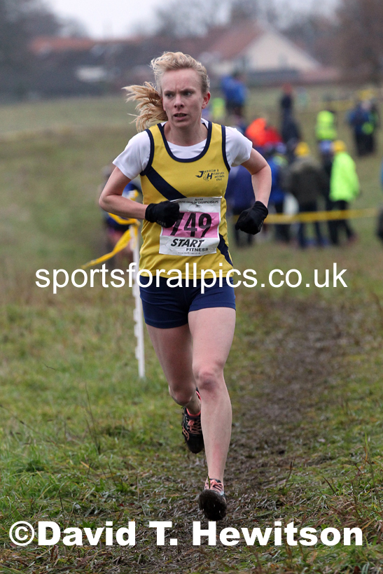 Senior women, 2021 North Eastern Cross Country Championships, Sedgefield. Photo: David T. Hewitson/Sports for All Pics